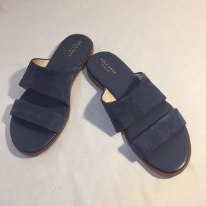 Cole Haan Women's Anica Sandal, Blue 2 Strap 7.5